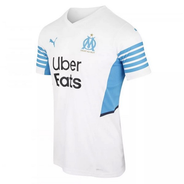 Camiseta Marsella Replica Primera Ropa 2021/22 Blanco